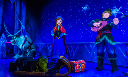 Take a magical journey with Anna, Elsa, Olaf and more on Frozen Ever After in Epcot (Photo: Walt Disney World News)
