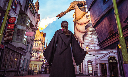 Visiting the Wizard World of Harry Potter by yourself can be an enchanting experience (Photo: Universal Orlando Resort) 