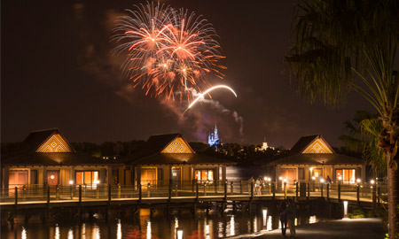 Watch the Magic Kingdom fireworks without leaving your Walt Disney World resort (Photo: Walt Disney World News)