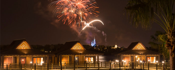Watch the Magic Kingdom fireworks without leaving your Walt Disney World resort (Photo: Walt Disney World News)