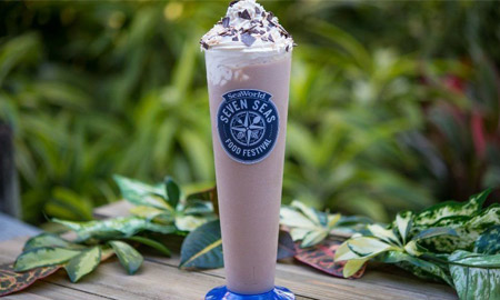 This dessert is an adult beverage, cake and shake all in one (Photo: SeaWorld Orlando)