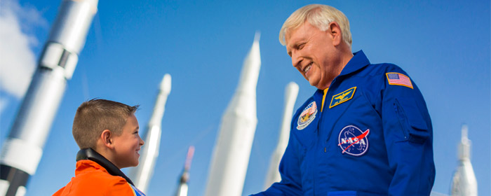 Meet a retired astronaut at Kennedy Space Center (Photo: Kennedy Space Center)