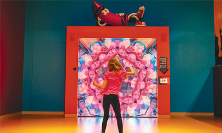 Crayola Experience newest attraction, the Kaleidoscope Attraction (Photo: Crayola Experience)