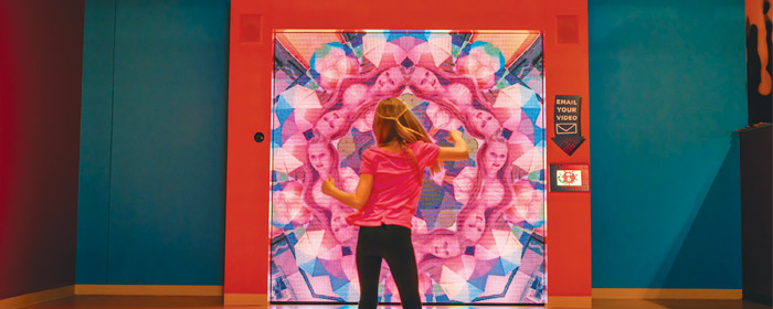Crayola Experience newest attraction, the Kaleidoscope Attraction (Photo: Crayola Experience)