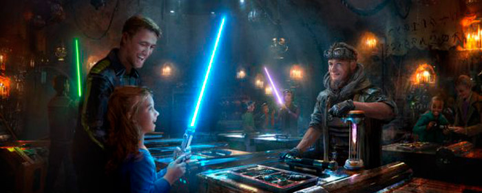 Make sure to visit Savi's Workshop to learn about the Jedi, the Force and to build your own lighsaber (Photo: Disney Parks Blog)