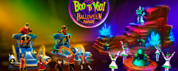 Trick-or-treat, dance and celebrate with all new Disney characters in the new Boo-To-You Halloween Parade (Photo: Disney Parks Blog)