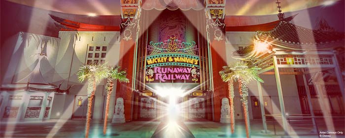 Get ready to jump into Disney's first 2 1/2 D ride with Mickey and Minnie Mouse (Photo: Disney Parks Blog)