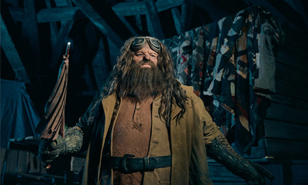 See Hagrid in the first new look of Universal's newest ride Hagrid's Magical Creatures Motorbike Adventure (Photo: Universal Orlando)
