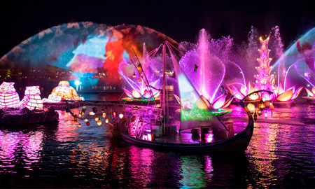 Watch the new water show, Rivers of Light: We Are One at Disney's Animal Kingdom (Photo: Disney Parks Blog)