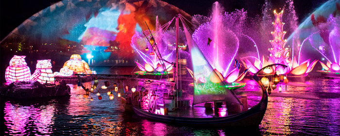 Watch the new water show, Rivers of Light: We Are One at Disney's Animal Kingdom (Photo: Disney Parks Blog)