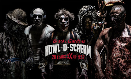 Celebrate 20 years of screams here at Busch Gardens Howl-O-Scream event (Photo: Rebecca Romzek)