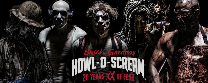 Celebrate 20 years of screams here at Busch Gardens Howl-O-Scream event (Photo: Rebecca Romzek)
