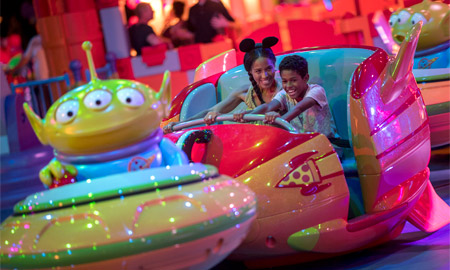 Brand-new rides like the Alien Swirling Saucers are among our top must-dos for Toy Story Land (Photo: Walt Disney World)