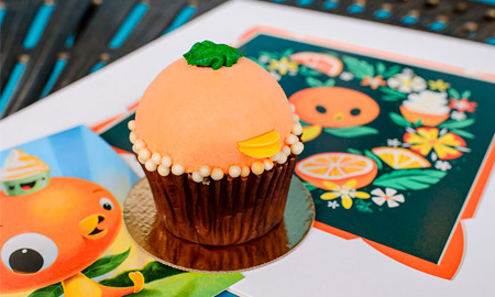 The Orange Bird is everywhere in Disney and now it's in cupcake form, yum! (Photo: Disney Parks Blog)