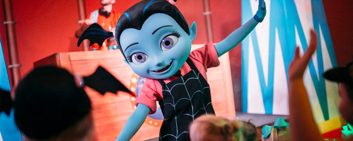 Meet Vampirina at the Storybook Circus Disney Junior Jam this year at Mickey's Not-So-Scary Halloween Party (Photo: Disney Parks Blog)