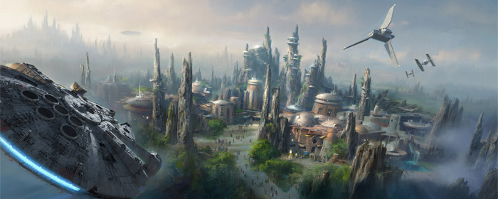 Explore the galaxy far far away in the new Star Wars land opening August 29 at Disney's Hollywood Studios (Photo: Walt Disney World News)