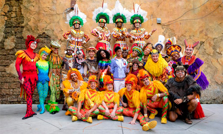The stars of the new 'The Lion King' visits Magic Kingdom for the park parade (Photo: Disney Parks Blog)