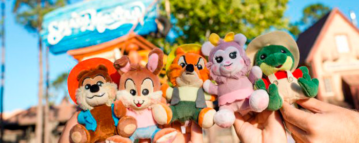 Happy 30th Anniversary to Splash Mountain with these cute wishables (Photo: Disney Parks Blog)