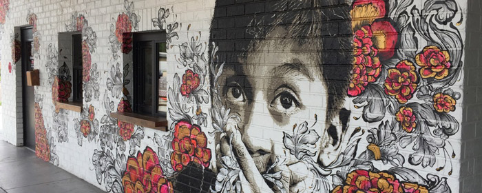 Orlando is full of Instagram photo ops like this Hunger Street Tacos mural (Photo: Princess-Rose Gary)