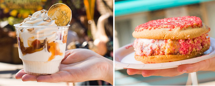 Just a few of the delectable options available as part of the Animal Kingdom tasting sampler (Photo: Walt Disney World) 