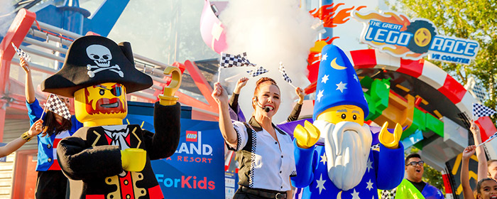 The Great LEGO Race opens at LEGOLAND Florida Resort (PHOTO: LOCK + LAND, Chip Litherland for LEGOLAND Florida Resort)