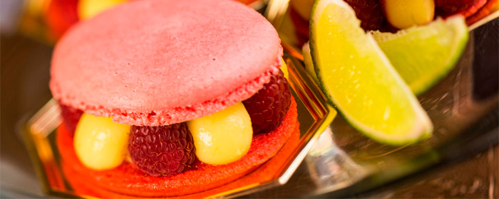French Macaroons with raspberry and lemon filling (Photo: Walt Disney World)