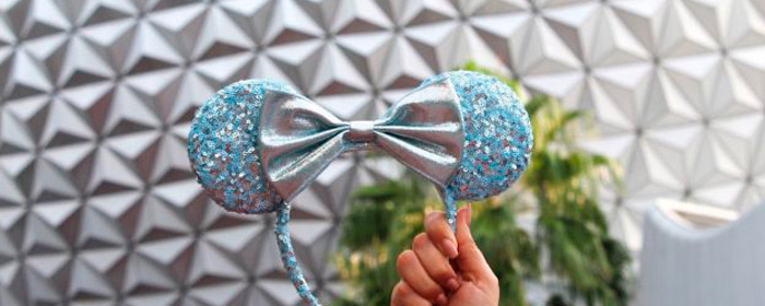 Be one of the first to grab these ice blue and white Frozen-inspired ears (Photo: Disney Parks Blog)