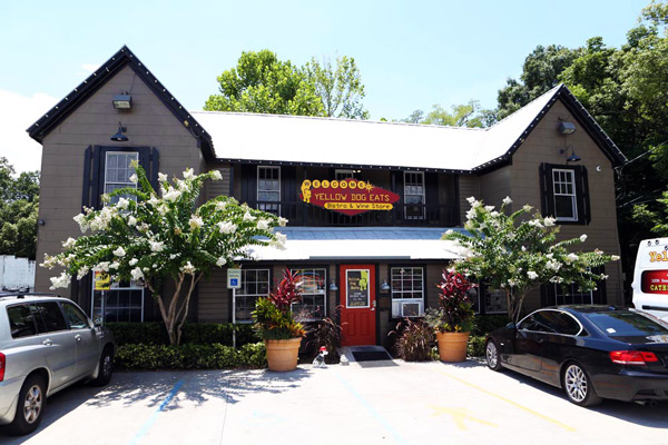 Yellow Dog Eats home, The Brockman House (1910) now a trendy bistro serving awesome BBQ.