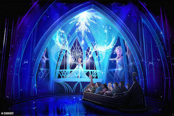 Embark on a journey to the North Mountain on Frozen Ever After at Epcot!