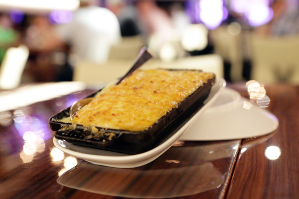 Mac n cheese at STK Orlando at Disney Springs