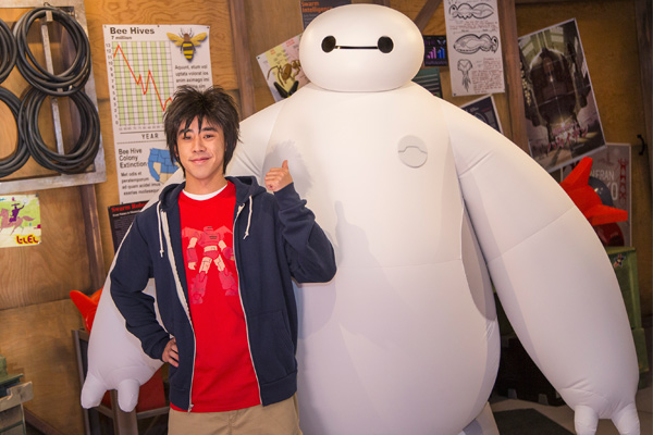 With discount tickets to Epcot, you can also meet Baymax from Big Hero 6