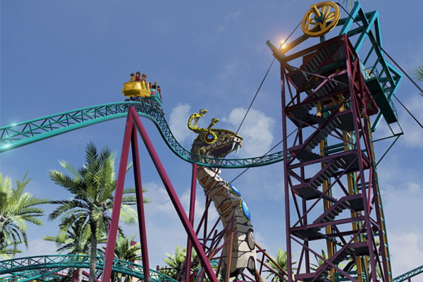 Cobra's Curse is a family spin coaster opening 2016 in Busch Gardens Tampa