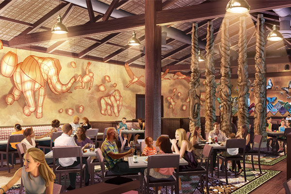 Tiffins Signature Restaurant at Disney&rsquo;s Animal Kingdom