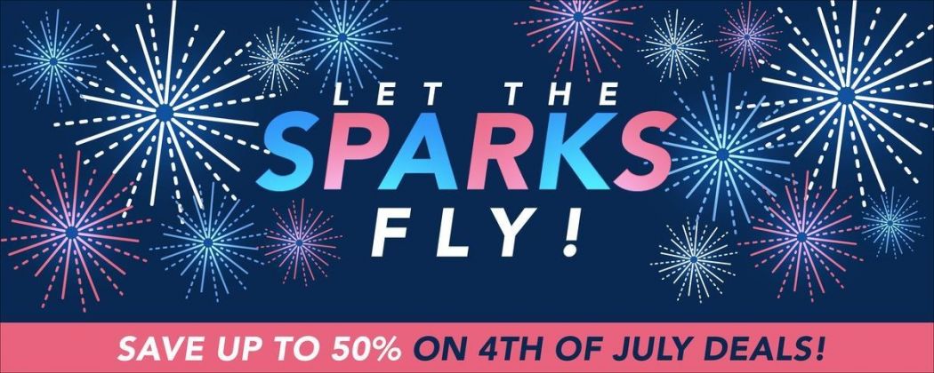 Fourth of July Deals at BestOfOrlando.com- 	fourth of july public campaign descriptor sparks fly fireworks